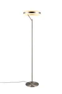 Lampa podłogowa Dios srebrny i odcienie srebra LED zintegrowany 431410107 - Trio