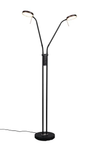 Lampa podłogowa Monza czarny LED zintegrowany 423310232 - Trio