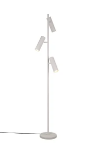 Lampa podłogowa Soka szary i odcienie szarości GU10 467700376 - Trio
