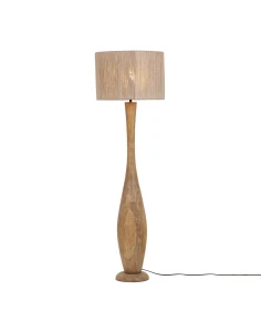Lampa podłogowa Toba naturalny, naturalny E27 467200130 - Trio