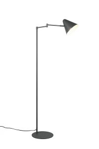 Lampa podłogowa Cosima szary i odcienie szarości E14 463900142 - Trio