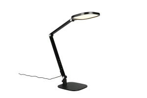 Lampa stołowa Servo czarny LED zintegrowany 535810132 - Trio