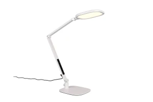Lampa stołowa Servo biały LED zintegrowany 535810131 - Trio