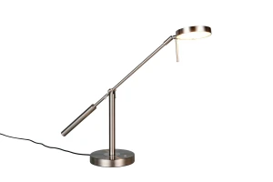 Lampa stołowa Monza srebrny i odcienie srebra LED zintegrowany 523310907 - Trio