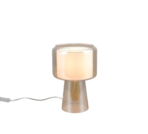 Lampa stołowa Rocka miedziany E14 519900113 - Trio