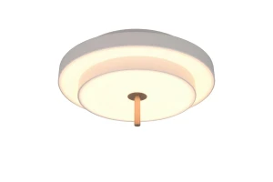 Lampa sufitowa Keaton szary i odcienie szarości LED zintegrowany 640210176 - Trio