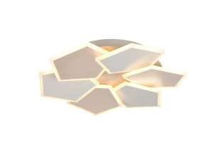 Lampa sufitowa Zaya beżowy, biały LED zintegrowany 636810665 - Trio