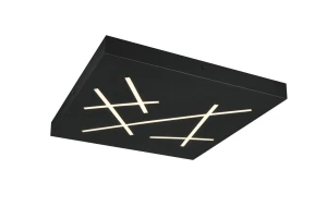 Lampa sufitowa Snip czarny LED zintegrowany 630810132 - Trio