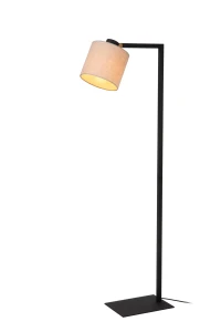 Lampa podłogowa Lesley czarny, beżowy E27 03750/81/30 - Lucide