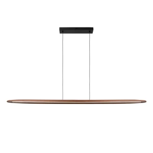 Lampa wisząca Langholt drewno jasne i ciemne LED zintegrowany 01402/28/72 - Lucide