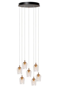 Lampa wisząca Berliane złoty i odcienie złota LED zintegrowany 00430/28/60 - Lucide