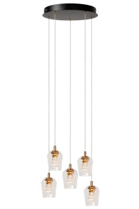 Lampa wisząca Berliane złoty i odcienie złota LED zintegrowany 00430/21/60 - Lucide