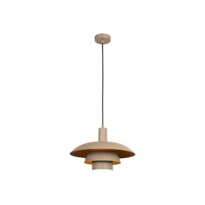 Lampa wisząca Bruno beżowy E27 21444/38/41 - Lucide