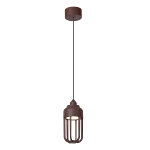Lampa zewnętrzna Wells brązowy i odcienie brązu LED zintegrowany 33810/08/97 - Lucide