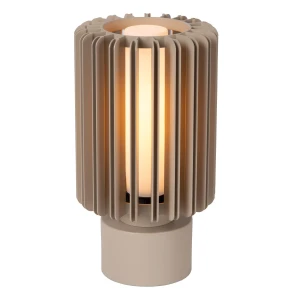 Lampa stołowa Lambres brązowy i odcienie brązu E27 45510/01/41 - Lucide