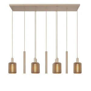 Lampa wisząca Lambres beżowy E27 + GU10 45410/09/41 - Lucide