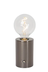 Lampa stołowa Vivo szary i odcienie szarości E27 52502/01/08 - Lucide