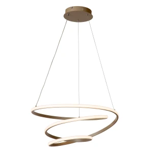 Lampa wisząca Espiral brązowy i odcienie brązu LED zintegrowany 78403/40/41 - Lucide