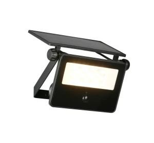 Lampa zewnętrzna Moura Solar czarny LED zintegrowany R22109132 - RL