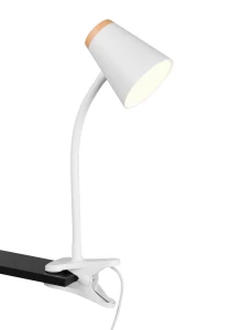 Lampa stołowa Pongo biały LED zintegrowany R25831101 - RL