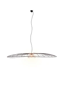 Lampa wisząca Lauris czarny E27 R36791932 - RL