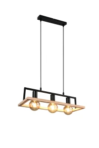 Lampa wisząca Bano czarny E27 R36693032 - RL