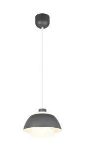 Lampa wisząca Tilos czarny i odcienie czerni E27 R36501942 - RL
