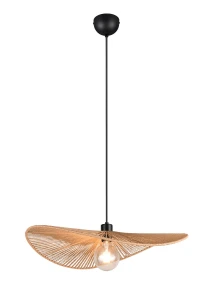 Lampa wisząca Laurine czarny, brązowy i odcienie brązu E27 R36161026 - RL