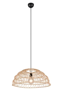 Lampa wisząca Paulette czarny, brązowy i odcienie brązu E27 R36141026 - RL