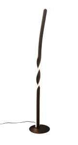 Lampa podłogowa Ginko czarny LED zintegrowany R45791132 - RL