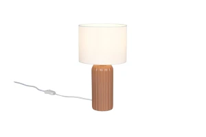 Lampa stołowa Blair brązowy i odcienie brązu, beżowy E27 R51811972 - RL