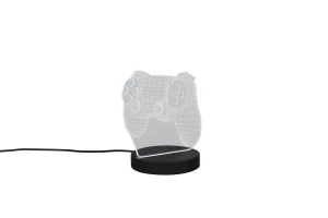 Lampa stołowa Joy czarny LED zintegrowany R53881102 - RL