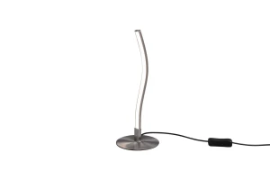 Lampa stołowa Snake Ii srebrny i odcienie srebra LED zintegrowany R52961107 - RL