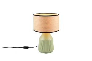 Lampa stołowa Formentera zielony E27 R56801015 - RL