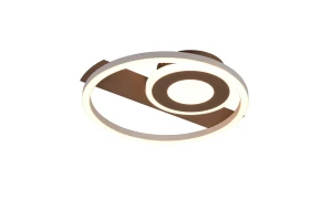 Lampa sufitowa Horus brązowy i odcienie brązu LED zintegrowany R63671165 - RL