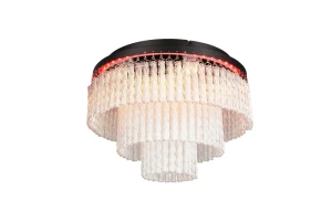 Lampa sufitowa Vono czarny LED zintegrowany R63441032 - RL