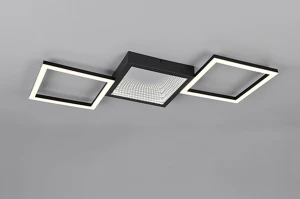Lampa sufitowa Gelo czarny LED zintegrowany R64471132 - RL