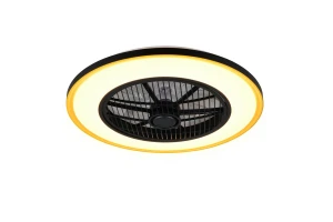 Lampa sufitowa Varpula czarny, złoty i odcienie złota LED zintegrowany R69272180 - RL