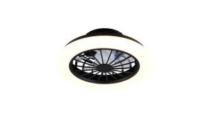 Lampa sufitowa Rotsund czarny, biały LED zintegrowany R69222132 - RL