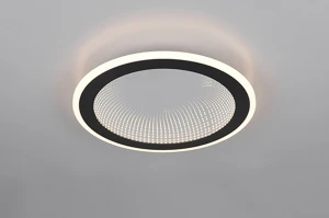 Lampa sufitowa Glace czarny LED zintegrowany R67681132 - RL