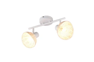 Reflektor Calvi biały, naturalny E14 R86782031 - RL