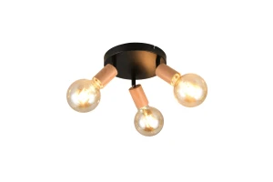 Reflektor Lamego drewno jasne i ciemne E27 R86683335 - RL