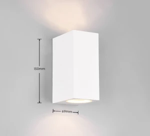 Kinkiet zewnętrzny Orvie Dl231204269 biały matowy GU10 - Trio