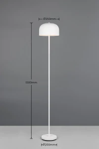 Lampa podłogowa Karya Dl131-49151 biały matowy LED zintegrowany - RL
