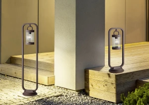 Lampa zewnętrzna stojąca Custyra Dl124504160 miedziany E27 - Trio
