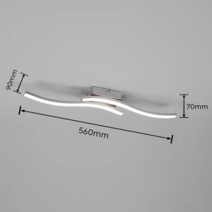 Lampa sufitowa Norve Dl407-62472 nikiel mat, biały LED zintegrowany - RL
