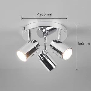 Lampa sufitowa Brisa Dl306880430 chrom GU10 - Trio