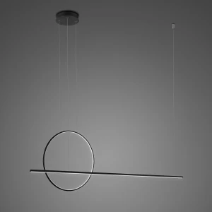 Lampa wisząca Linea No.2 czarny 40cm - Altavola
