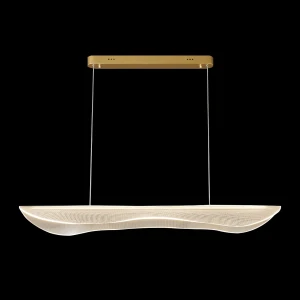 Lampa wisząca Cortina złoty, transparentny 150 cm - Altavola