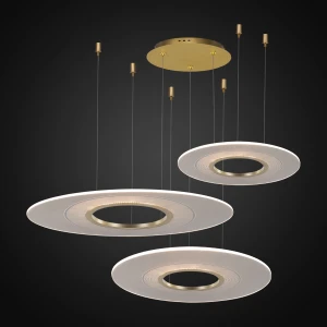 Lampa wisząca Eclipse złoty, transparentny 150 cm - Altavola